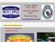 Tablet Screenshot of chryslercrazy.com